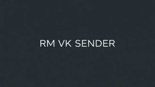 🚀 RM — VK SENDER для Joomla 6